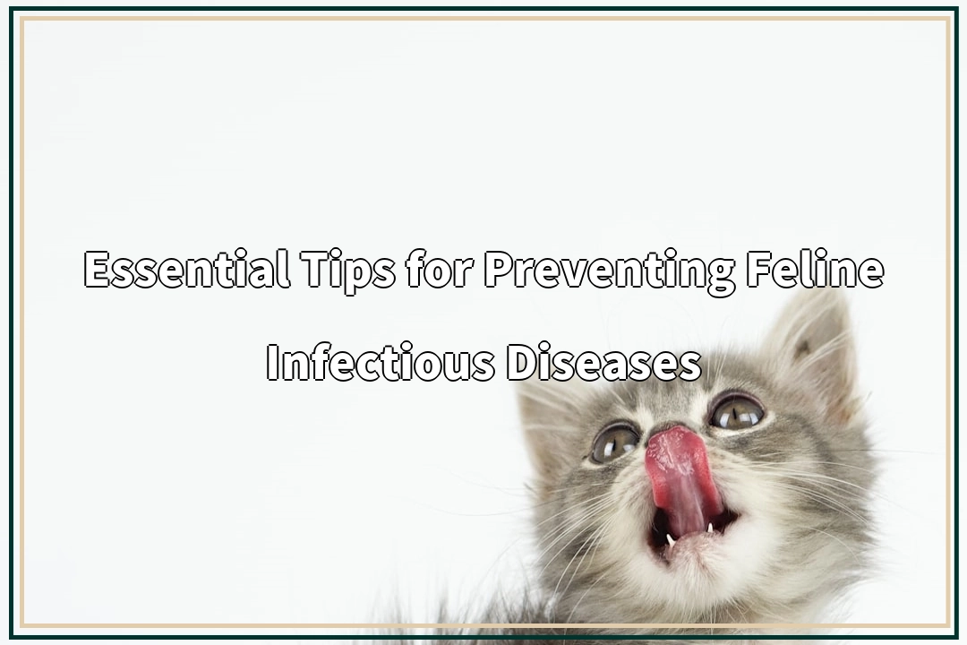 Essential Tips for Preventing Feline Infectious Diseases
