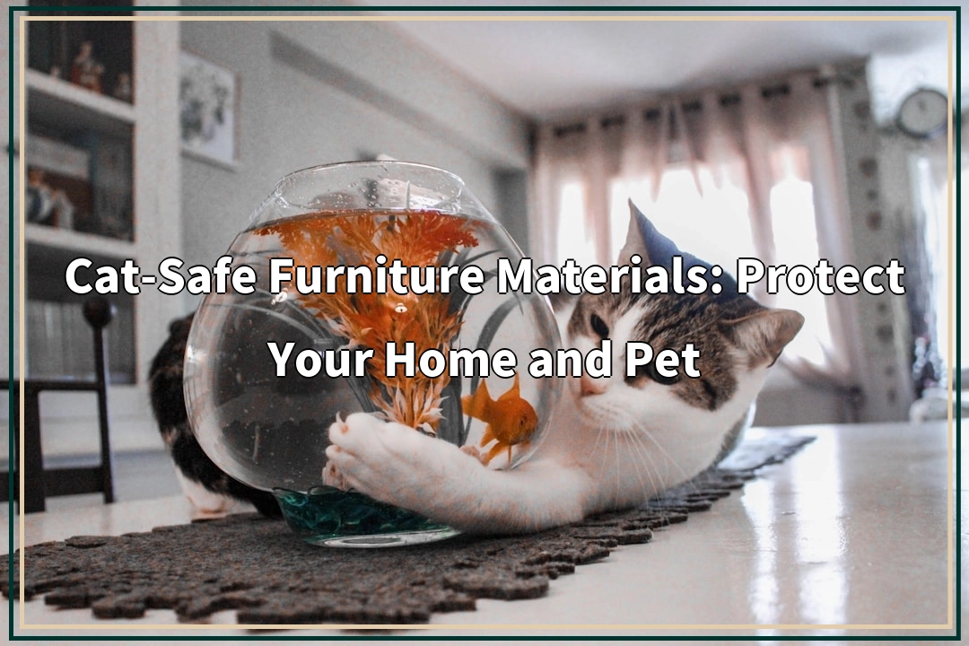 Cat-Safe Furniture Materials: Protect Your Home and Pet